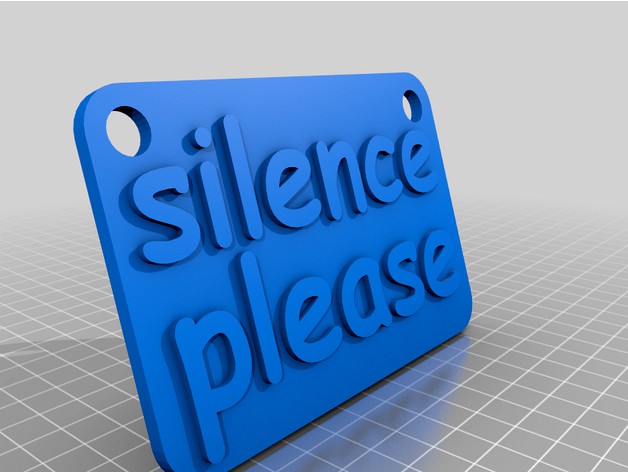 silence please  by awelshman