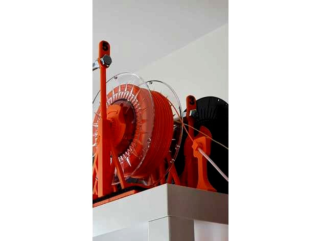 Spool tabs for the Multiple Mechanism Auto-Rewind Spool Holder by Reivax