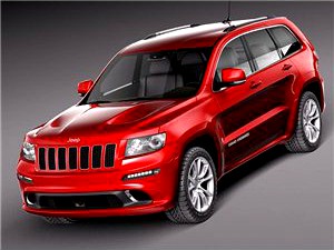 Jeep Grand Cherokee SRT8 2012 ~ 2013 - 3D Model