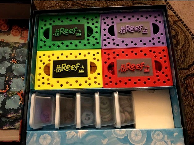 Reef Board Game Organizer/Insert by oz8118