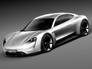 Porsche Mission E Concept 2015 - 3D Model