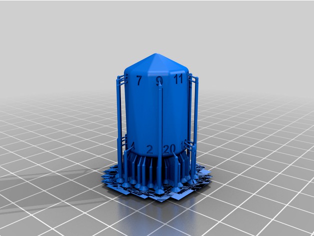 Crystal Dice Resized & Supported by JustOneWing