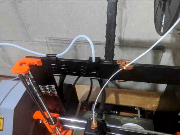 Prusa MK3s/+ Bowden Tube Guides by eb3095