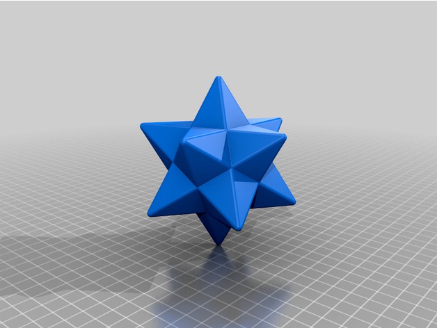 Small stellated dodecahedron printable by DrOtter