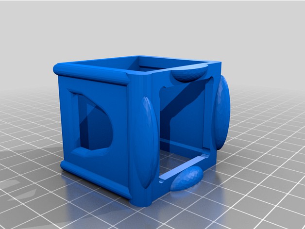 GoPro Session 5 Mount for iFlight XL7 & Screech with BotaFX/Bandalero style mounting using 20mm standoffs by nerdCopter