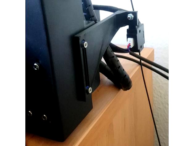 Filament sensor holder I3 Mega by Kennhiernix