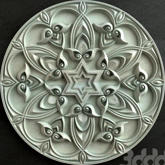 Arabic Crafting Ornament 006