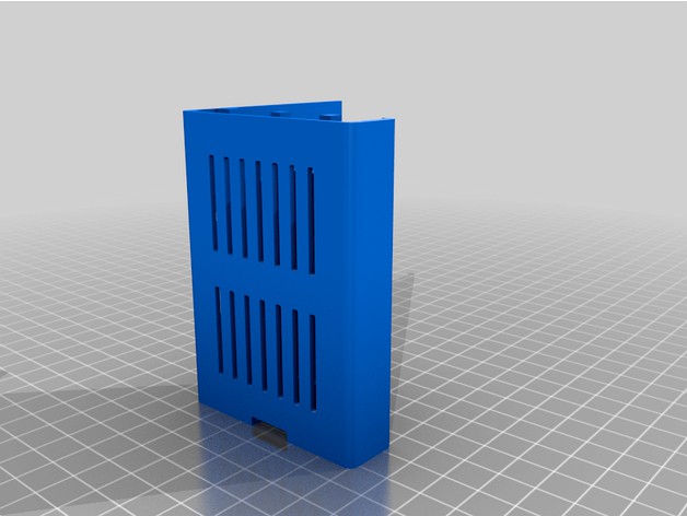 Rasppberry Pi 3B+ sleeve case with mounting for Artillery Sidewinder X1 by GormAuslander