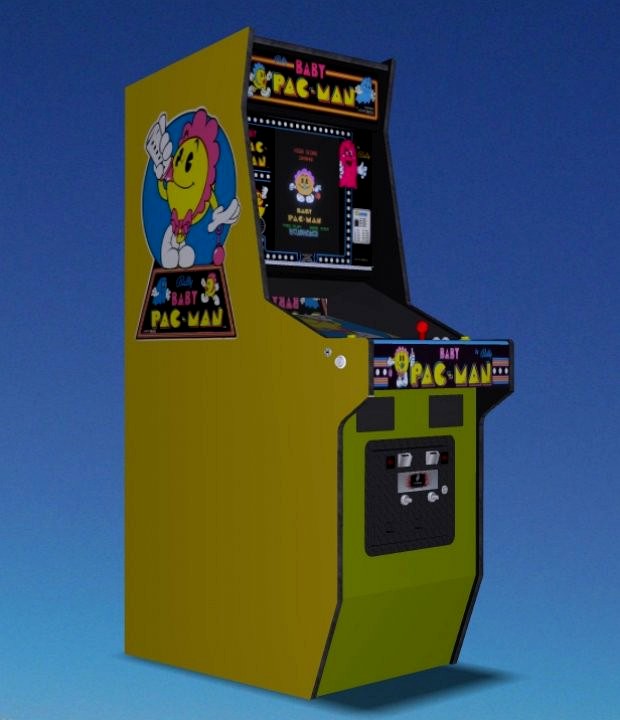 Baby Pac-Man - Upright Arcade Machine