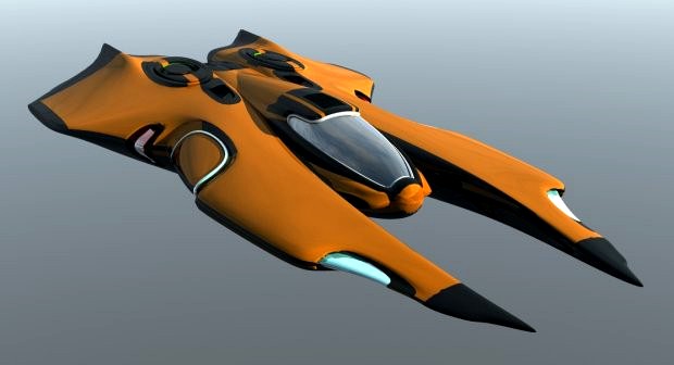 Wraith Raider Starship