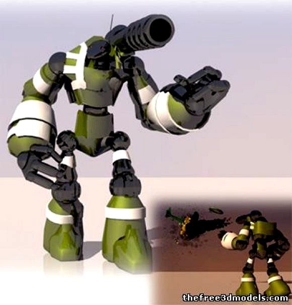 Battle Droid Bazooka Version