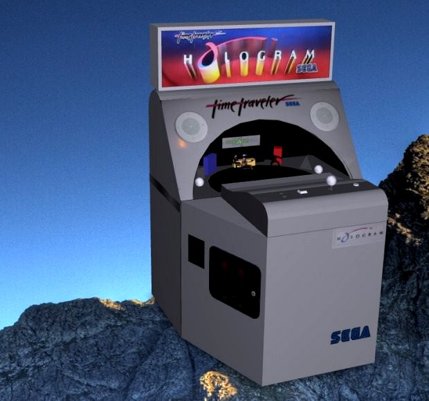 Hologram Time Traveler - Upright Arcade Machine