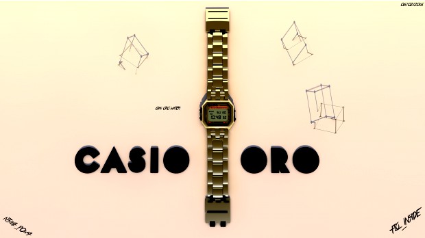 Casio Watch Gold