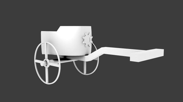 Low-Poly Ancient (Roman/Greek) Chariot
