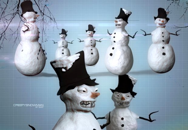 Snowman Creepy