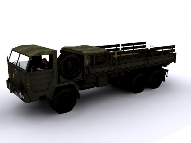 Faun L908/54 German Army-Truck Cold-War-Era