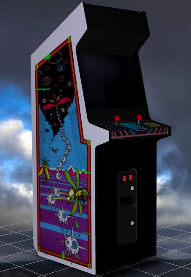 Black Widow Upright Arcade Machine