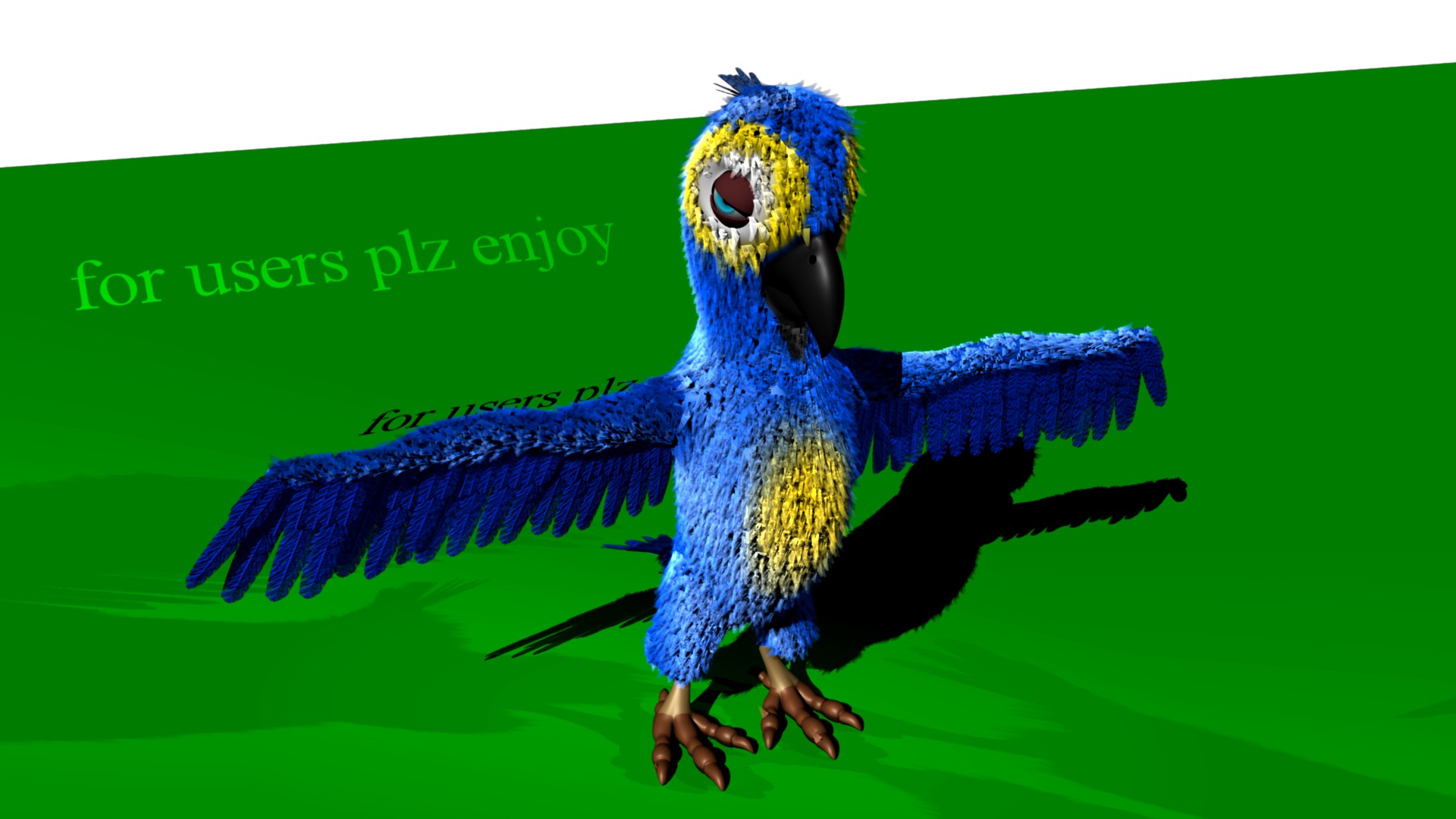 Cartoonic Parrot
