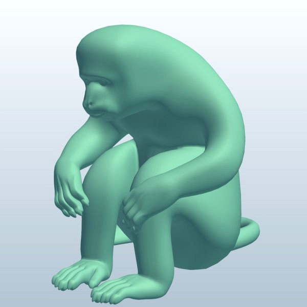 Colobus Monkey v3STL