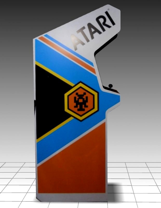 Yars Upright Arcade Machine
