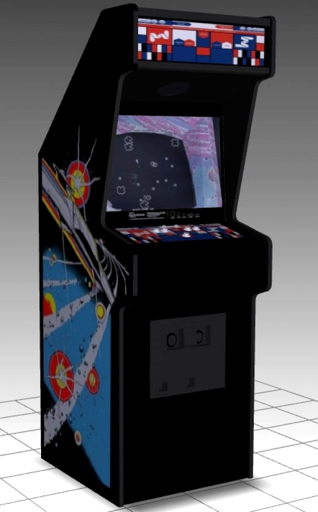 Asteroids Upright Arcade Machine