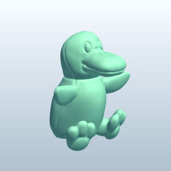 Finger puppet duck v1