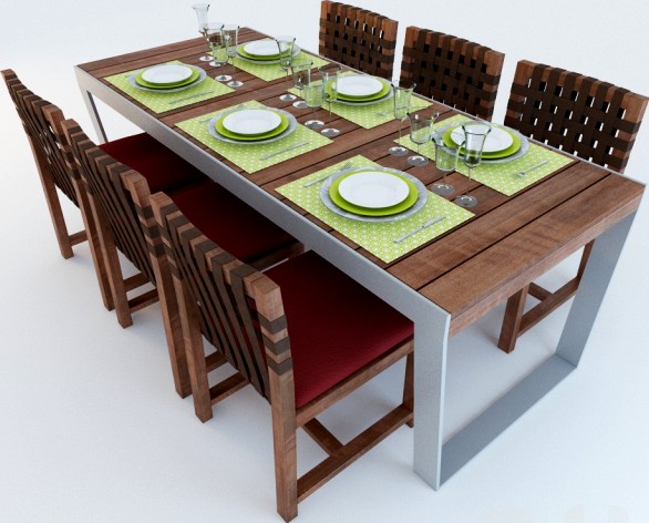 Стол и Стулья. Уличная мебель Roda