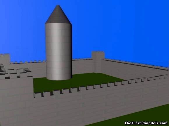 Basic Castle -cartoon-