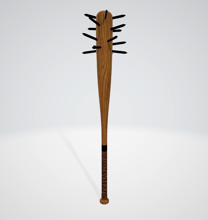 Spiked Baseball Bat Weapon