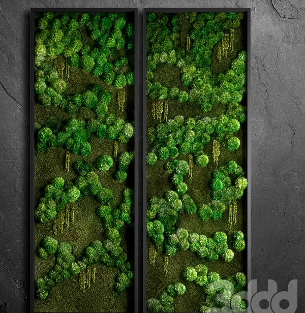 панно тундра