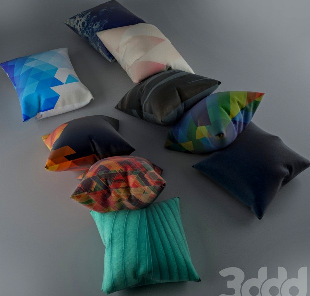 9 modern pillows
