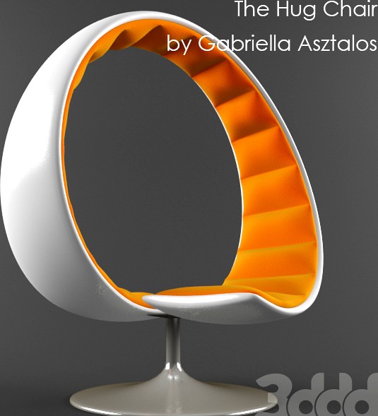The Hug chair 3d model