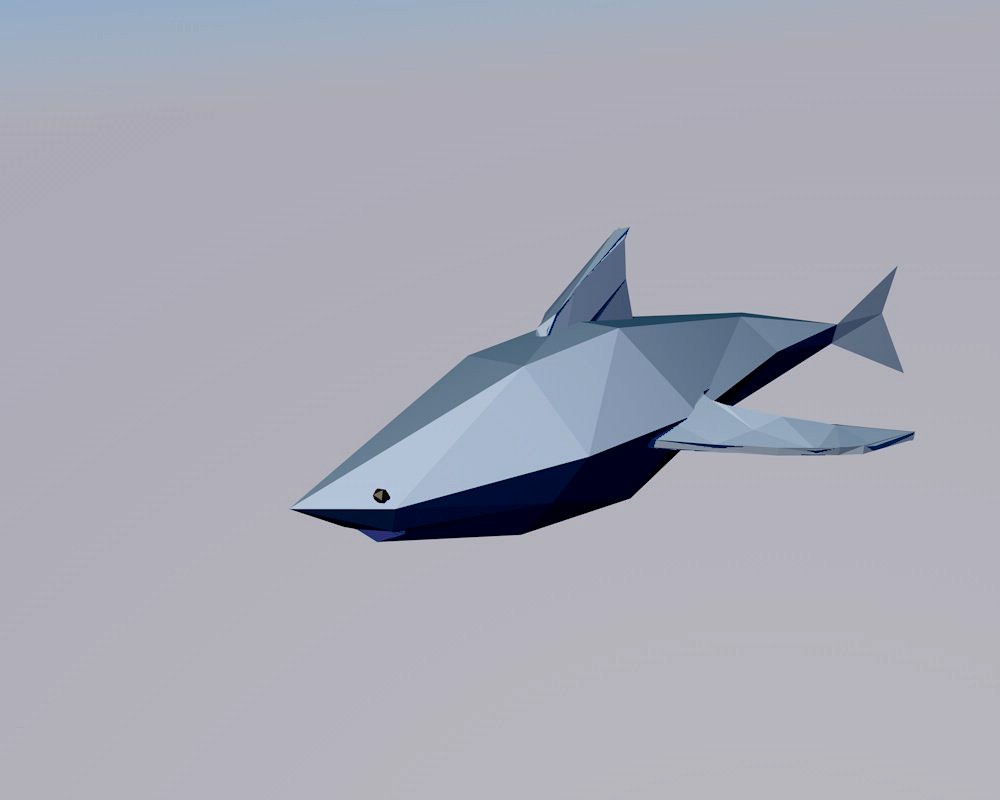 Low Poly Shark