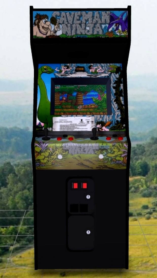 Caveman Upright Arcade Machine