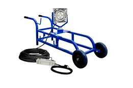 50W EXP LED Light - 21,000 Lm - Cart Mount - Quick Change Mount - C1D1 - 100' 12/3 SOOW - Inline