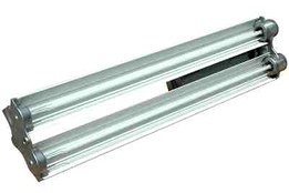 45 Degree Surface Mount Explosion Proof Emergency Fluorescent light Combination - 4 foot - 2 T5HO