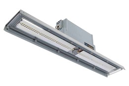 Explosion Proof Low Profile Linear LED Light - Pendant Mounted - 3600 Lumens - Class 2 Div 1