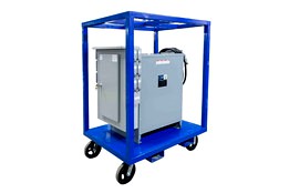 30 kVA 3PH DOE Portable Transformer, 690V Delta Primary, 415Y/240 Wye-N Secondary, N3R, Ventilated, 60 Hz, 10' 10/4 SOOW Cord w/ 432P5W Plug