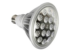 20 Watt LED PAR38 Spot / Flood Light - IP67 Outdoor Rated - 2200 Lumens - 120-277V AC