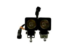 Compact Visible / Infrared Combination LED Light - Stud Mount - 9-48V