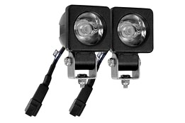 LED Light - 20 watts - 2 X 10 Watt - 1600 Lumens - stud mount - 9-48V