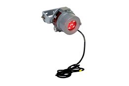 25W Explosion Proof Red LED Indicator Light- C1D1-2 - C2D1-2 - Aluminum Housing- 9-60VDC - 10' Cord