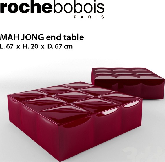 ROCHEbobois MAH JONG end table