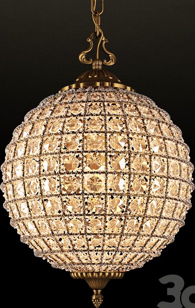 GRAMERCY HOME - Alcazar Crystal Small Chandelier CH054-1-VBN