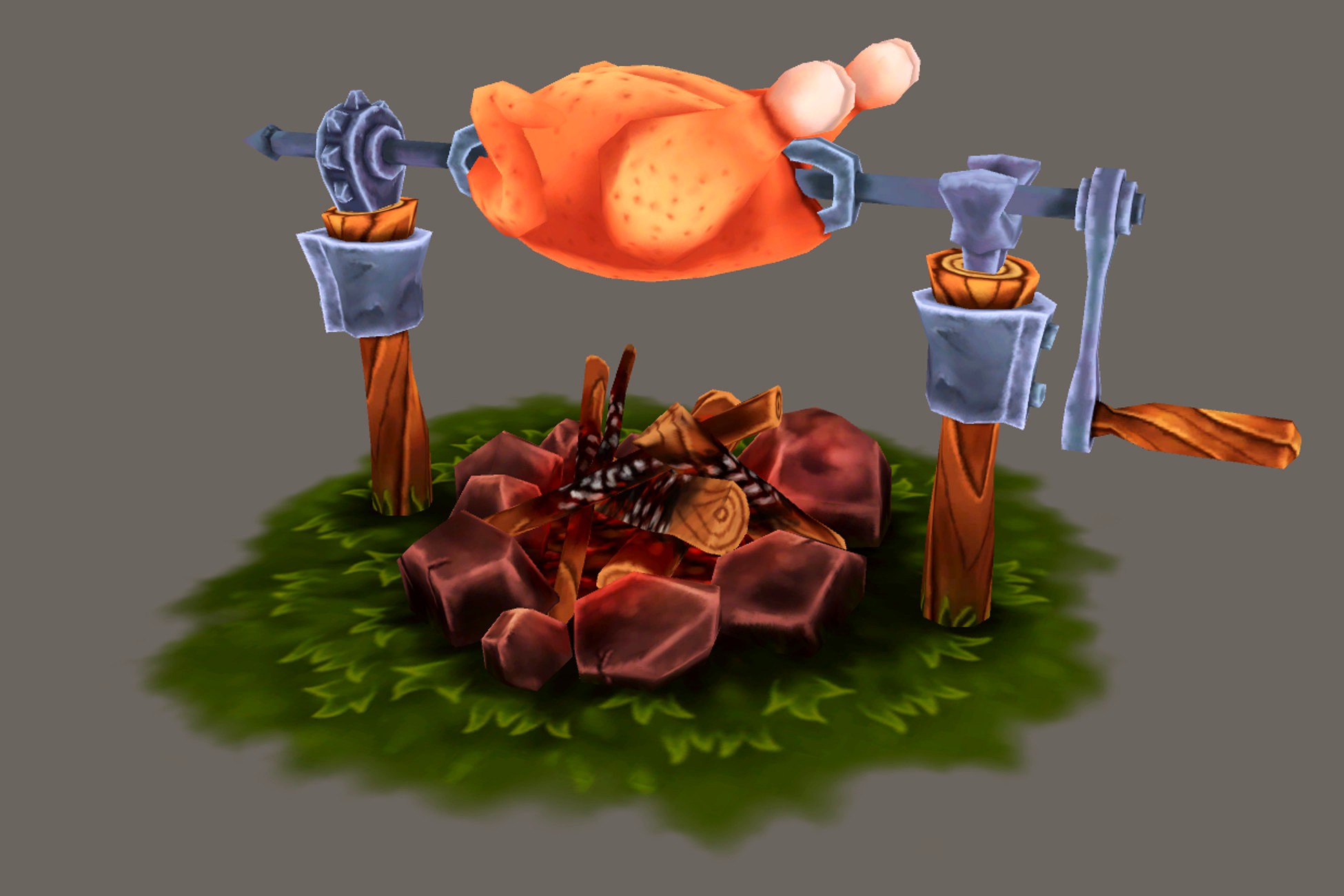 Spit roast