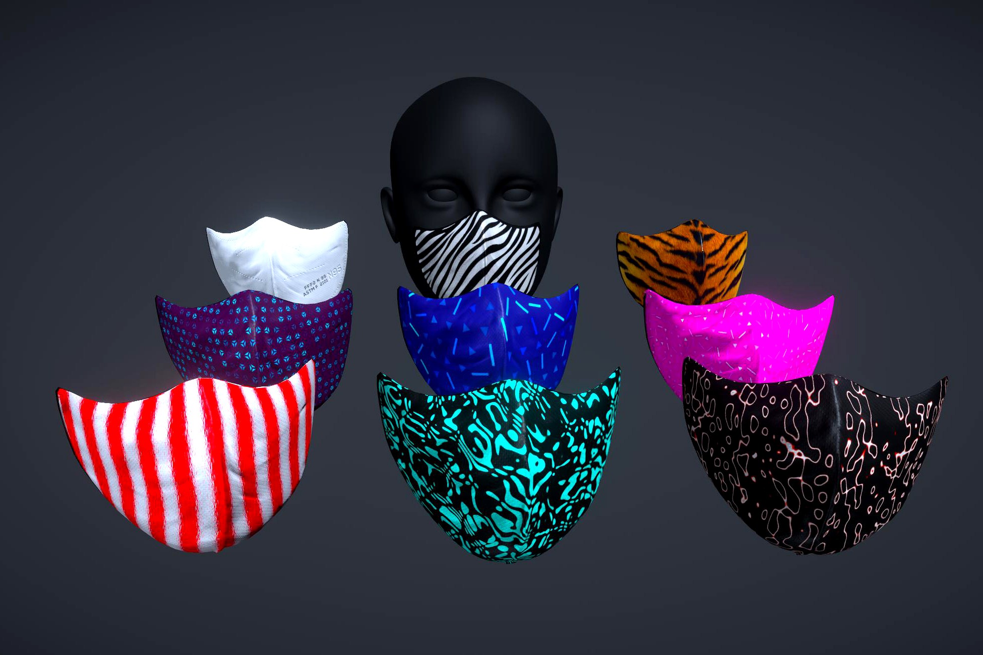 Mask Pack (N95) &amp; Sanitizer