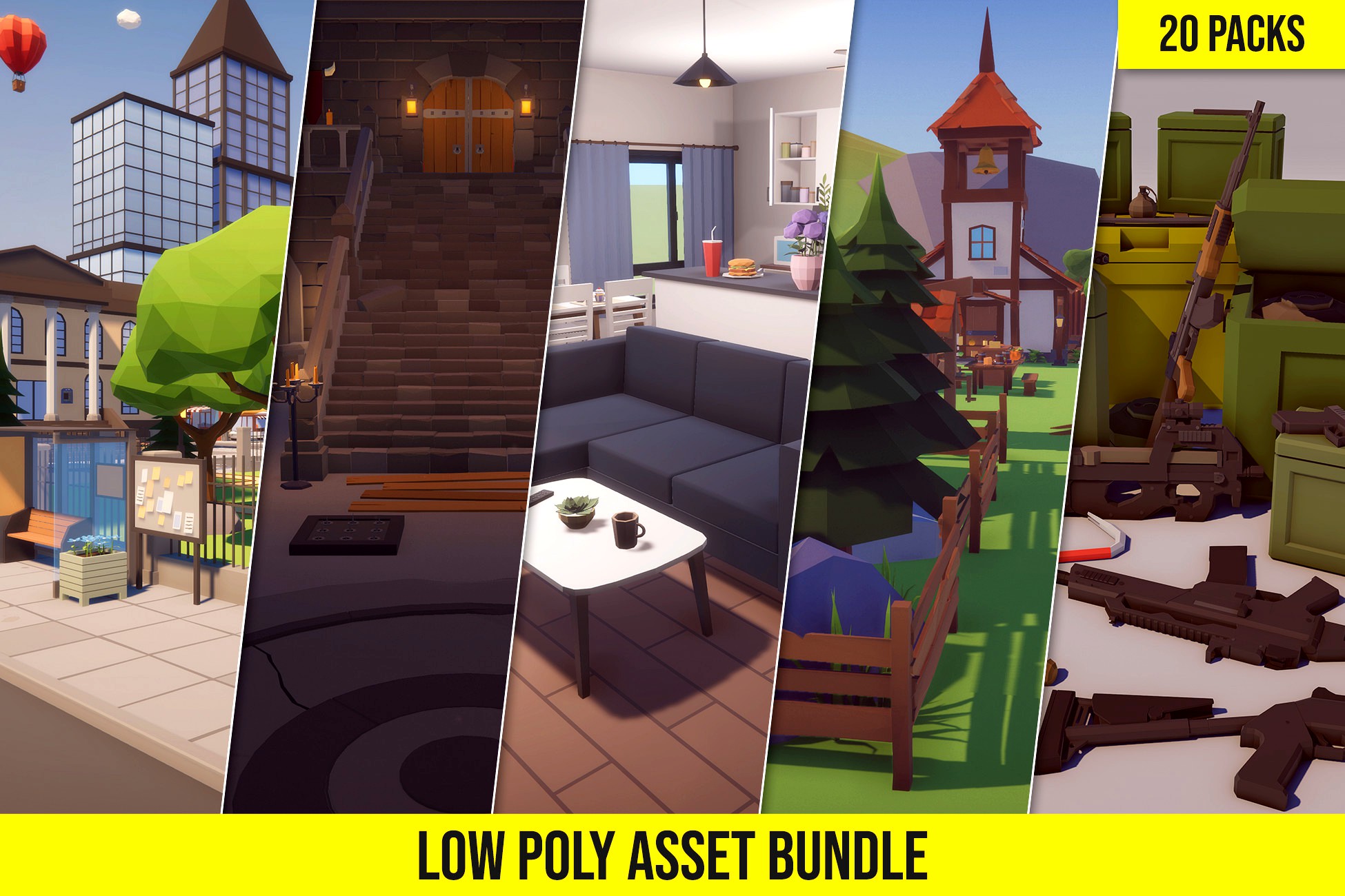 Low Poly Asset Bundle
