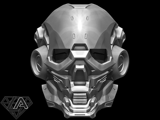 Halo locus custom helmet | 3D
