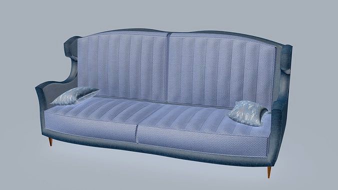 Nordic Wingback Sofa
