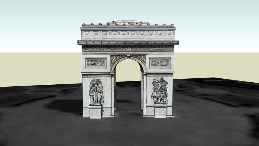 深圳世界之窗凯旋门 Arc De Triomphe in Shenzhen's Window of the World
